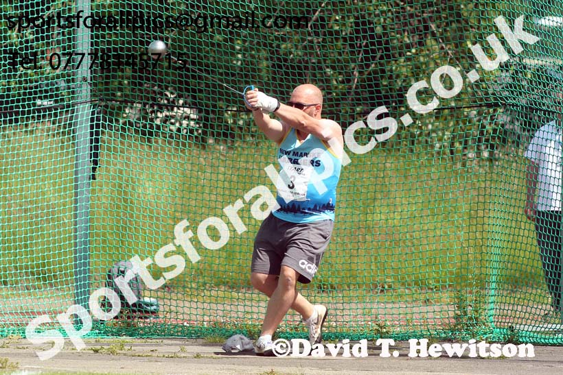Mens hammer, 2019 NEMA Track and Field Champs, Monkton. Photo:  David T. Hewitson/Sports for All Pics